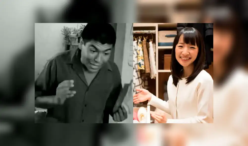 Facebook: ¿Marie Kondo recibe lecciones de orden por parte de Pietro Sibille? Video provoca risas