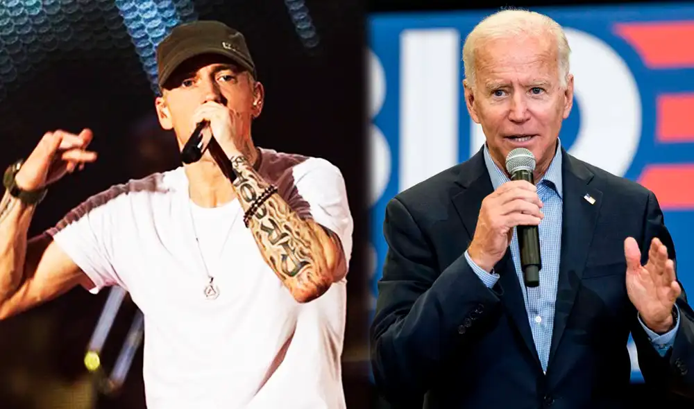 El rapero se sumó a la lista de cantantes que respaldan al candidato de 77 años. Foto: Instagram / AFP