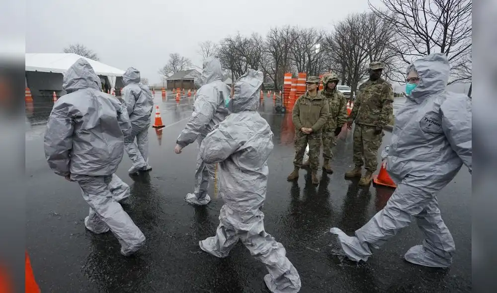 Del millón de casos confirmados de COVID-19 en todo el mundo hasta el jueves, 236.000 están en Estados Unidos. Foto: AFP. Del millón de casos confirmados de COVID-19 en todo el mundo hasta el jueves, 236.000 están en Estados Unidos. Foto: AFP.