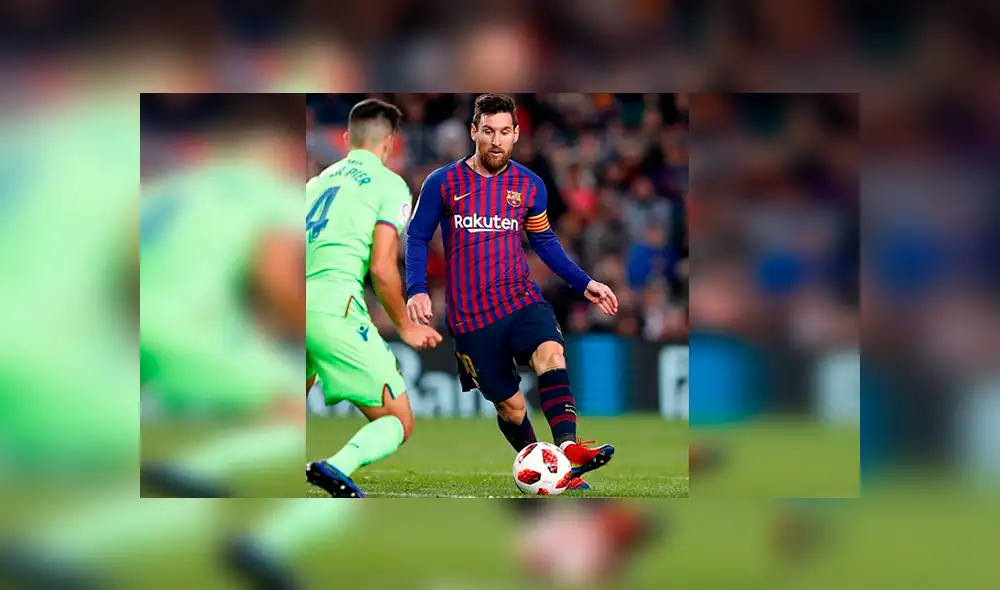 Lionel Messi y su extravagante celular bañado en oro