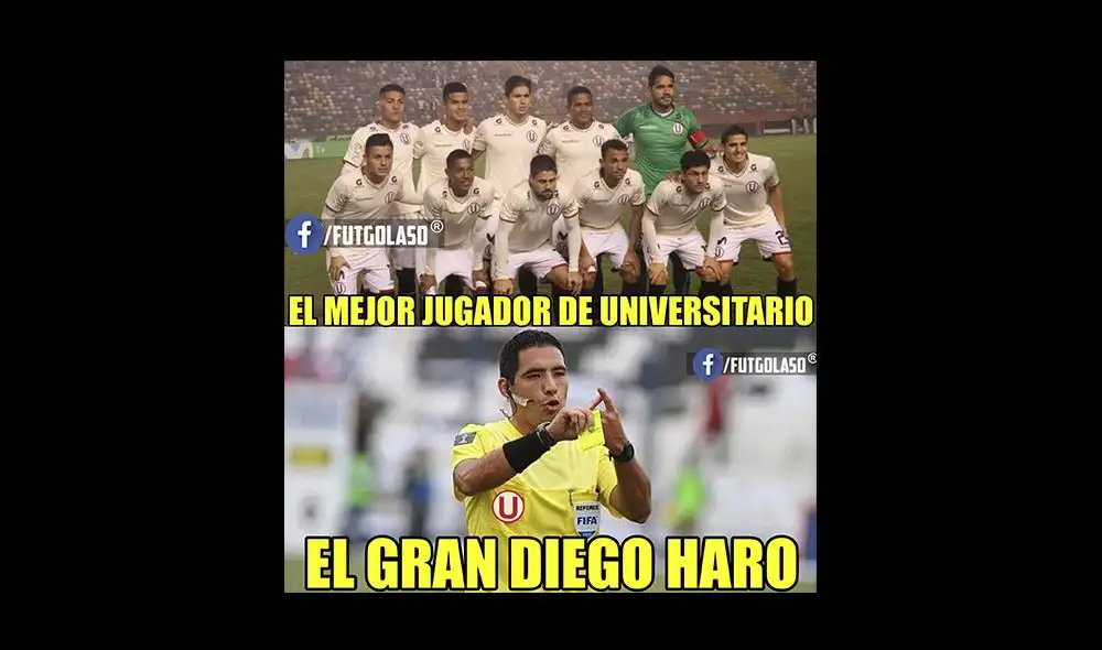 Universitario ganó con polémica y las redes sociales estallaron con los hilarantes memes [FOTOS]