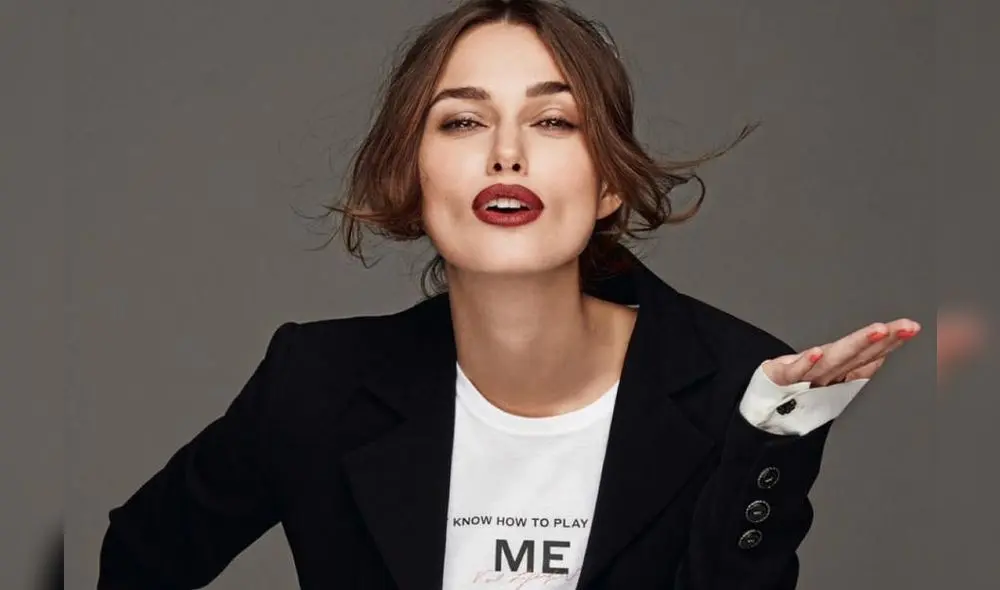 Keira Knightley: "Seguiré alzando la voz y gritando que tengo ideas" Keira Knightley: "Seguiré alzando la voz y gritando que tengo ideas"