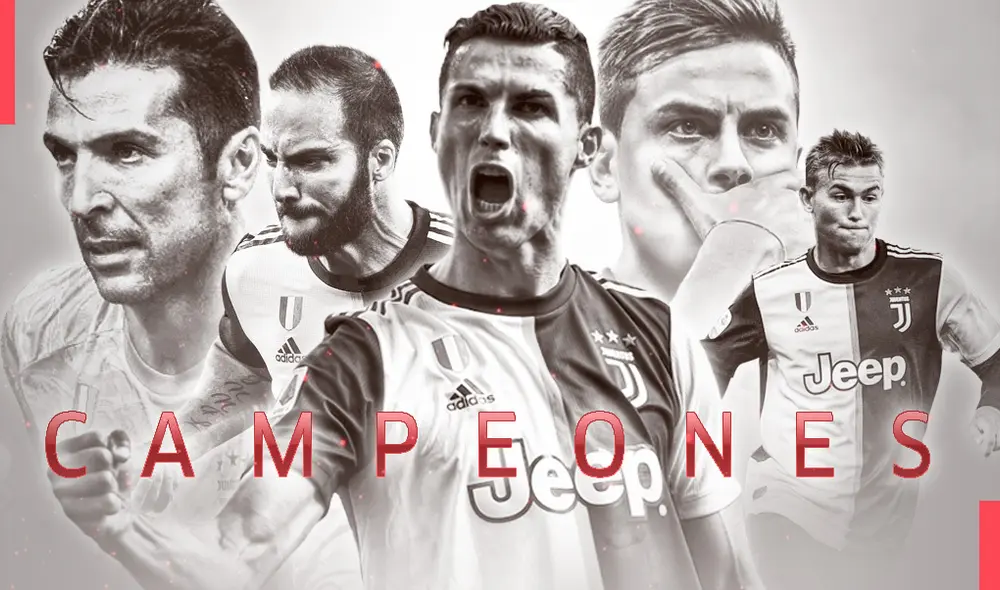 Juventus vuelve a ser campeón de la Serie A con Cristiano Ronaldo. Gráfica: Fabrizio Oviedo/La República Juventus vuelve a ser campeón de la Serie A con Cristiano Ronaldo. Gráfica: Fabrizio Oviedo/La República