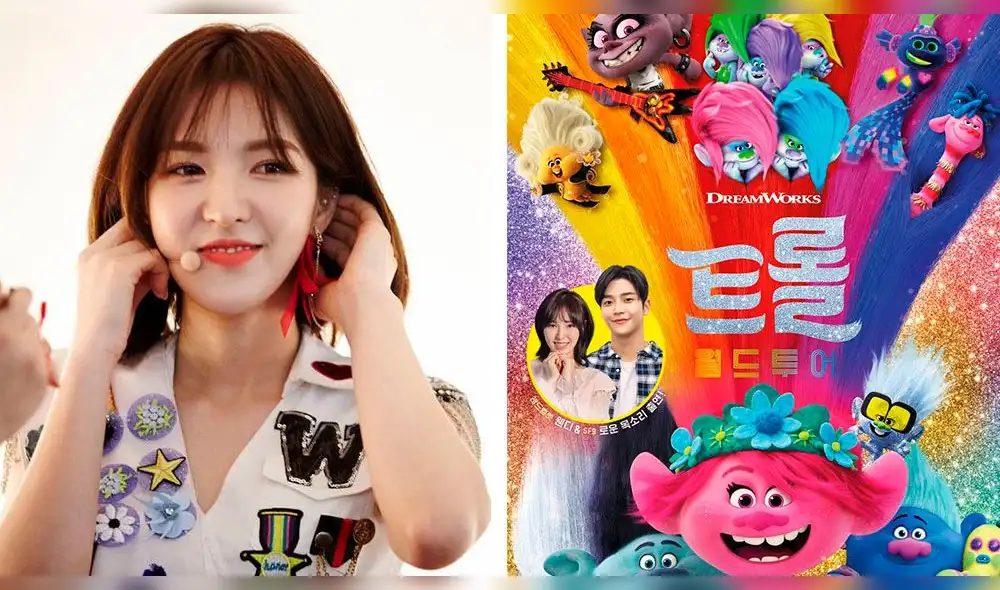 Wendy fue seleccionada para doblar al coreano al personaje principal Queen Poppy en Trolls World Tour