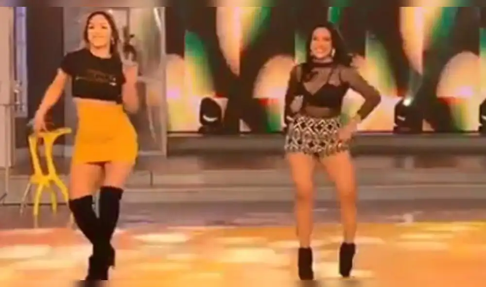 Isabel Acevedo intentó dar cachetada a locutora por culpa de Christian Domínguez