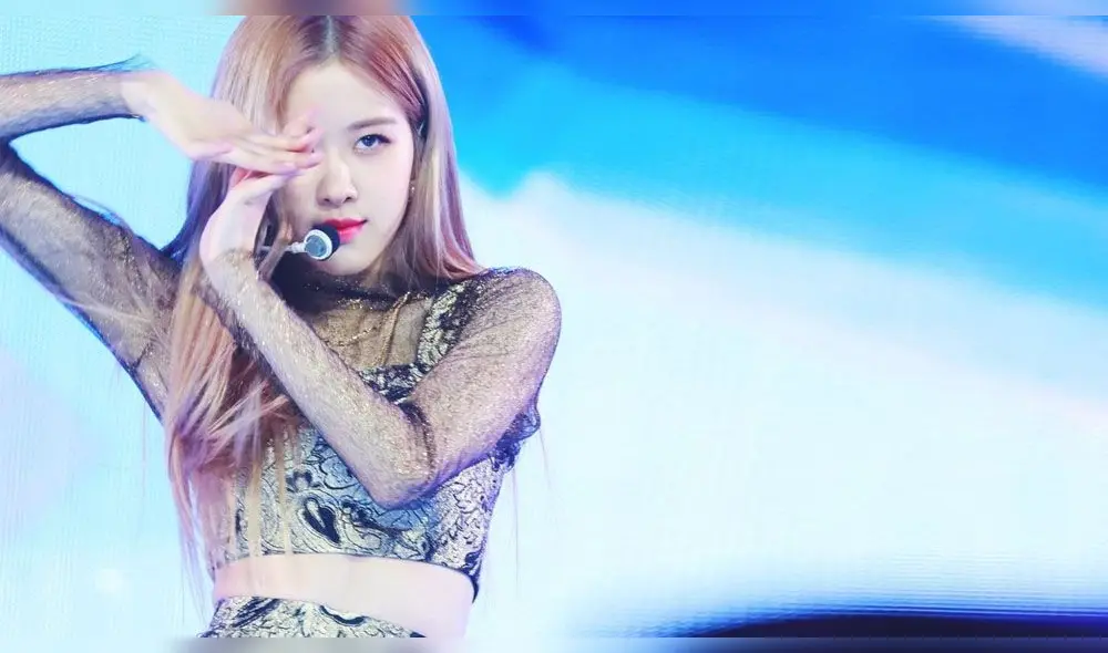 Desliza para ver más fotos de Rosé de BLACKPINK. Créditos: Instagram
