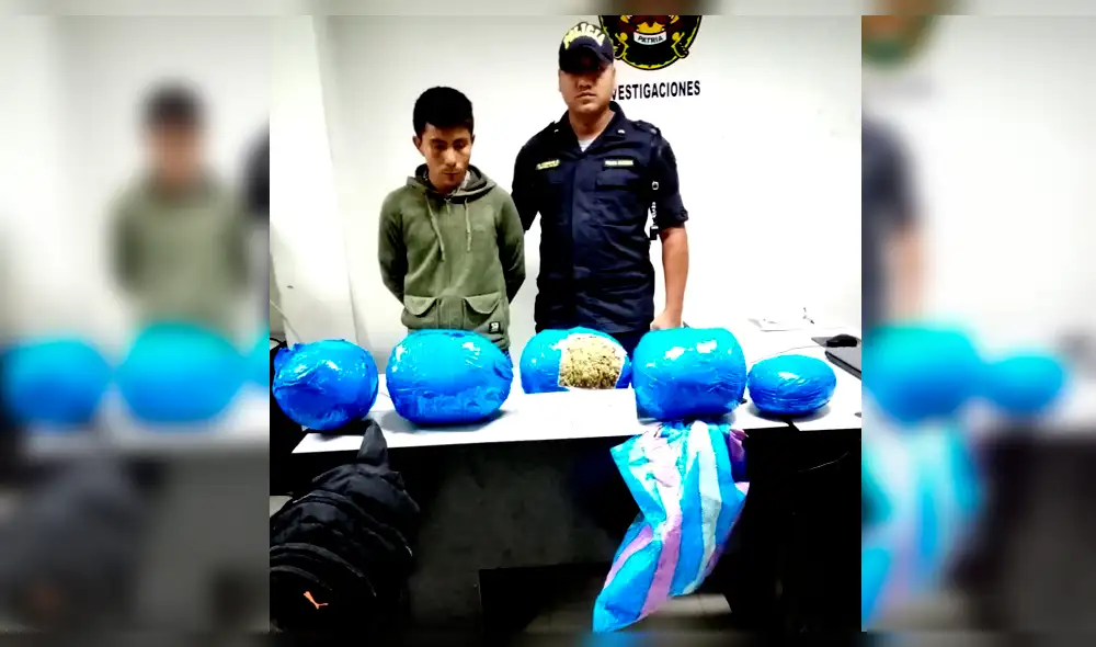 Sujeto fue trasladado a la comisaría.