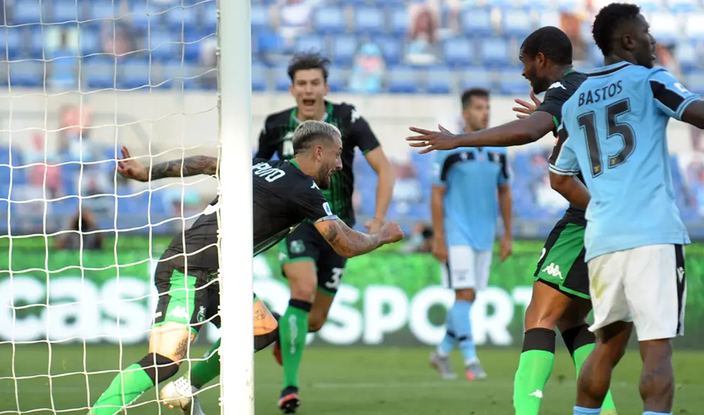 Sassuolo venció 2-1 a Lazio la jornada pasada. Foto: @SassuoloUS Sassuolo venció 2-1 a Lazio la jornada pasada. Foto: @SassuoloUS