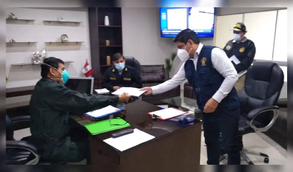 general Toledo y fiscal Bringas