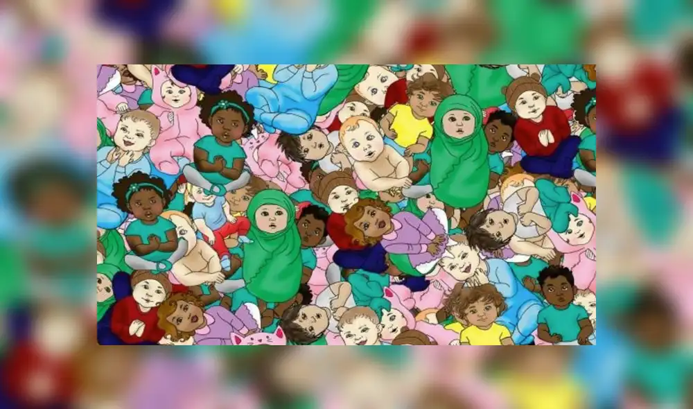 Desliza para conocer la respuesta del reto visual que circula en Facebook. Foto: Captura.