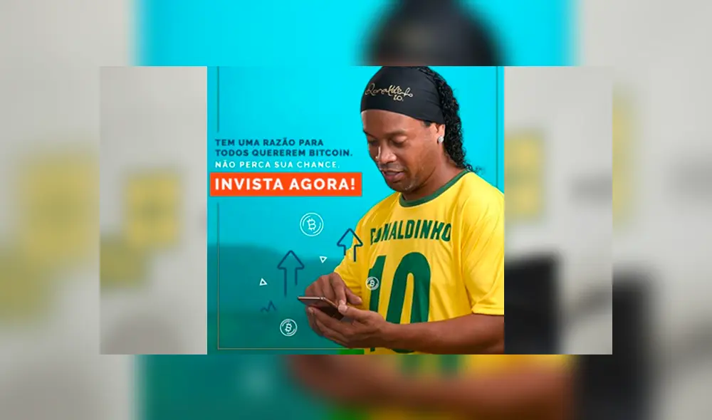 El brasileño Ronaldinho se convirtió en la imagen de una conocida marca. El brasileño Ronaldinho se convirtió en la imagen de una conocida marca.