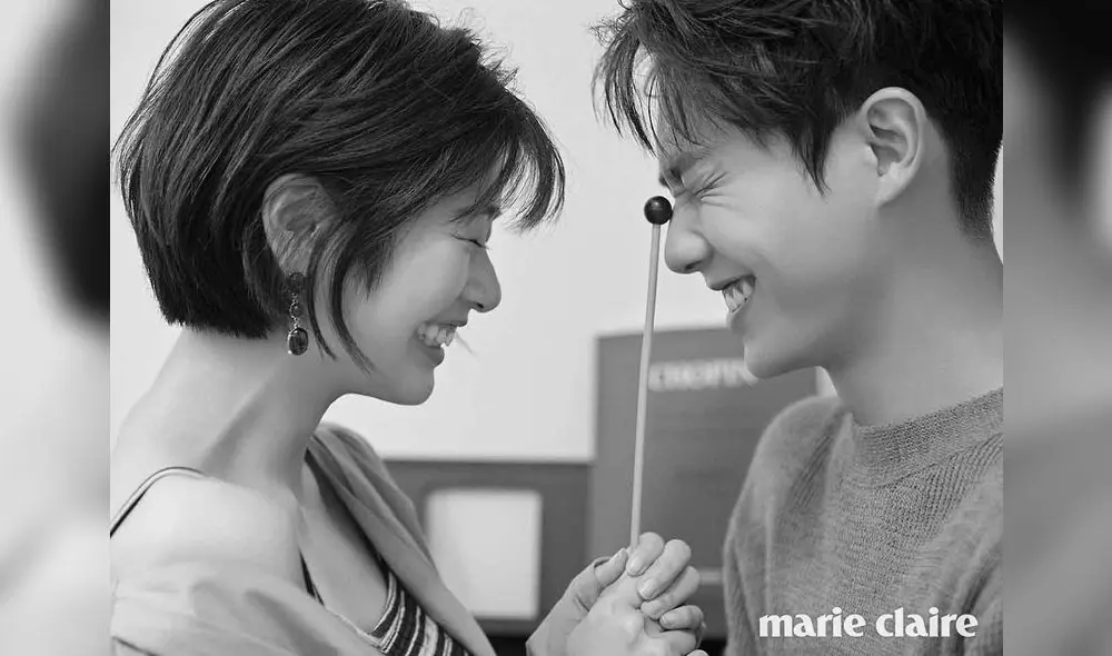 Jung So Min, Lee Joon, Playful kiss