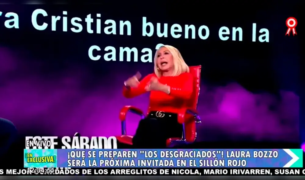Laura Bozzo ante Beto Ortiz