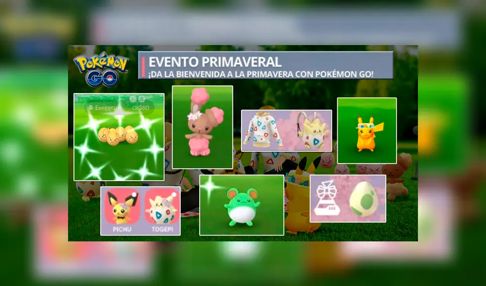 Evento de Primavera estará activo durante una semana en Pokémon GO.