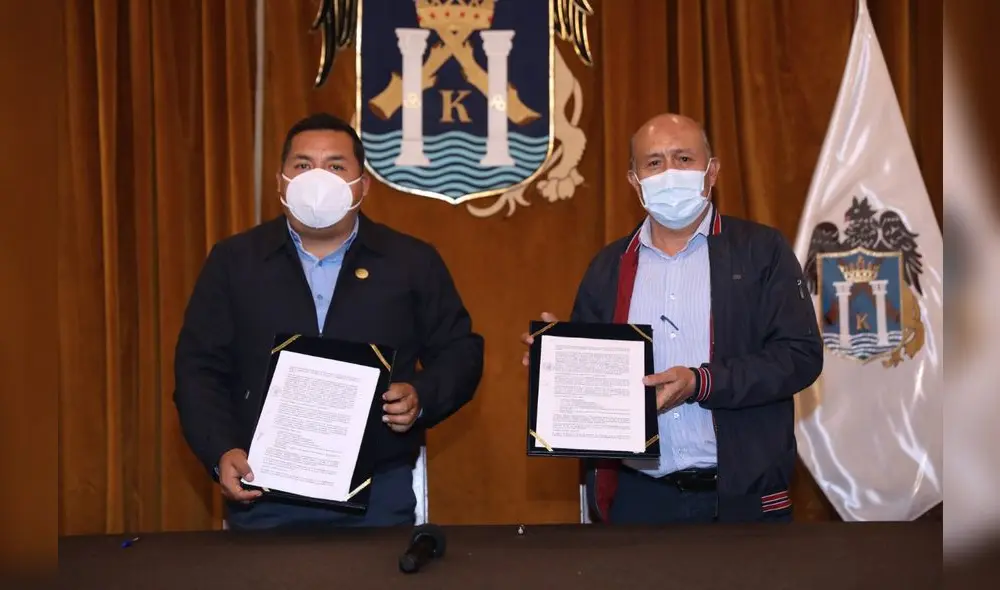 alcaldes de Trujillo y Laredo