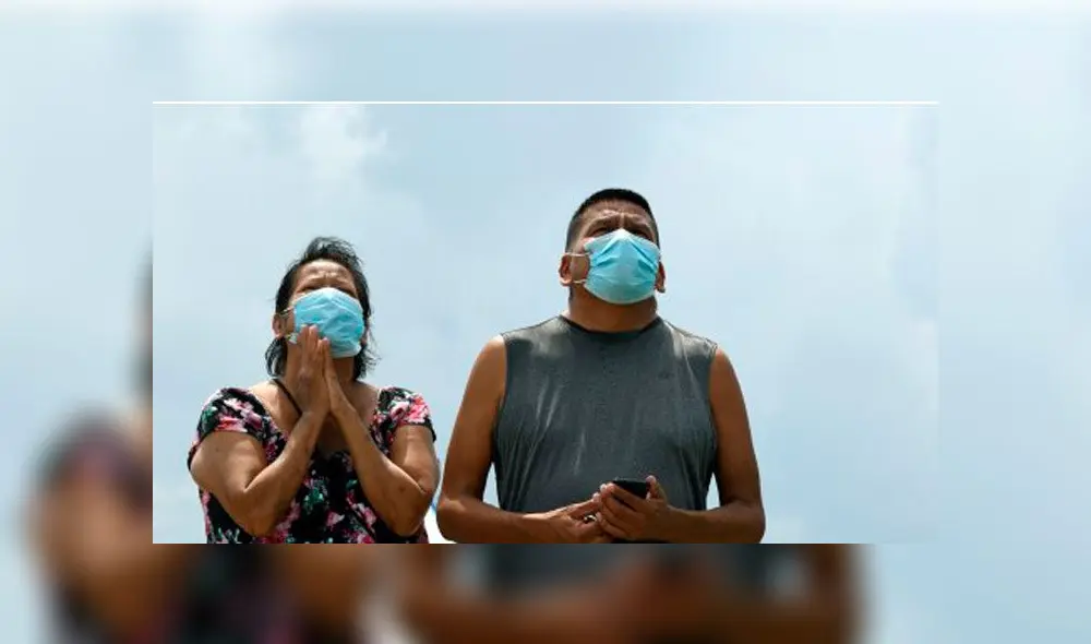 Personas se protegen con tapabocas ante la propagación del coronavirus en los Estados Unidos. Foto: AFP. Personas se protegen con tapabocas ante la propagación del coronavirus en los Estados Unidos. Foto: AFP.