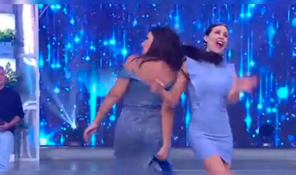 Maju Mantilla y Patricia Portocarrero en "En boca de todos"