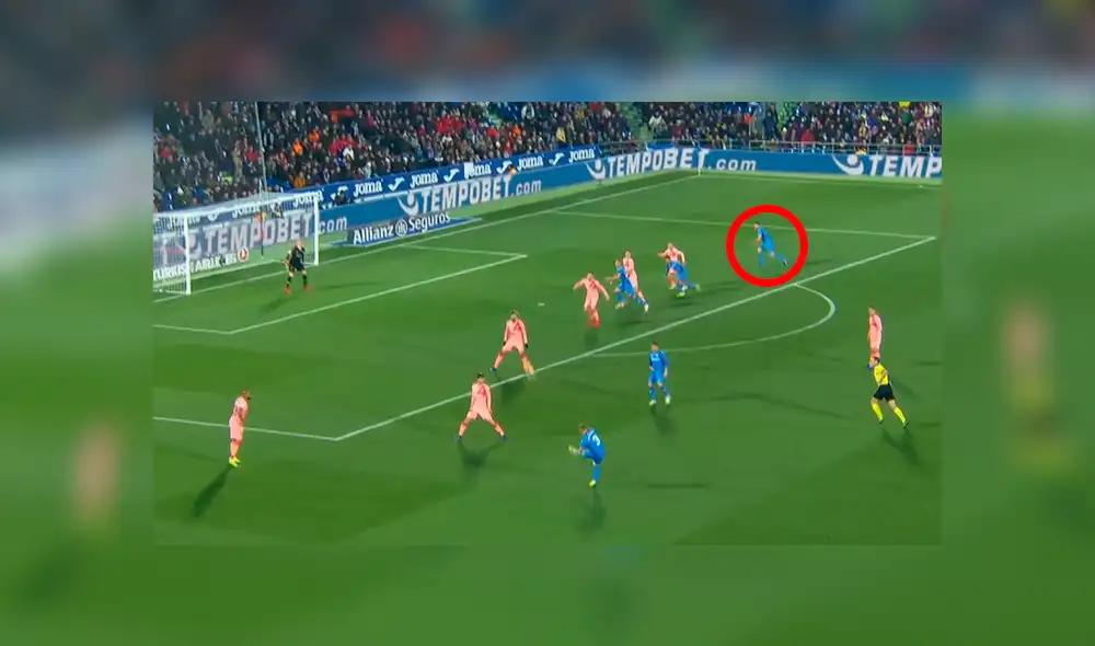 Barcelona vs Getafe: gol anulado a Jaime Mata pudo complicar a los 'culés' [VIDEO]