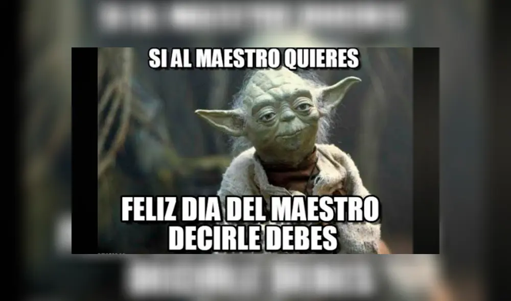 Día del maestro: alumnos recuerdan a sus queridos profesores con graciosos memes