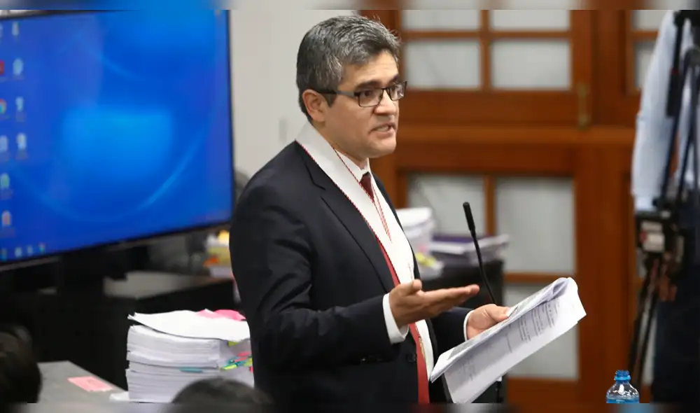 José Domingo Pérez fue sancionado por dar “declaraciones políticas” José Domingo Pérez fue sancionado por dar “declaraciones políticas”