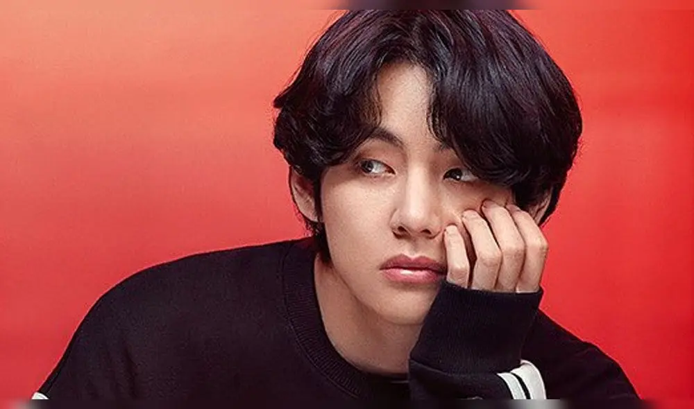 V de BTS, cuyo nombre verdadero es Kim Taehyung. Créditos: Fila