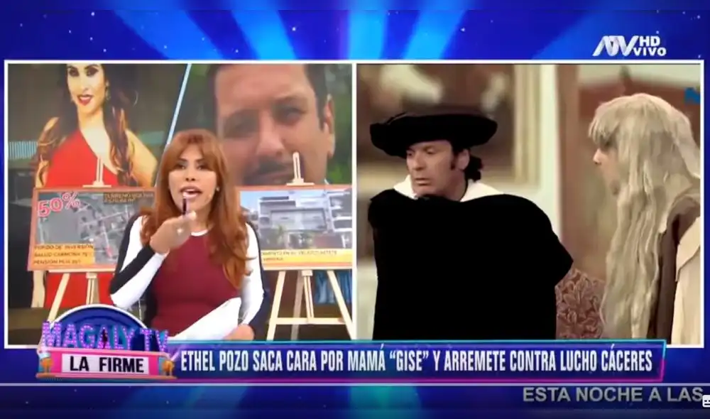 ¿Magaly Medina atacó a Lucho Cáceres por Gisela?: "Fue vendedor de culebras” ¿Magaly Medina atacó a Lucho Cáceres por Gisela?: "Fue vendedor de culebras”