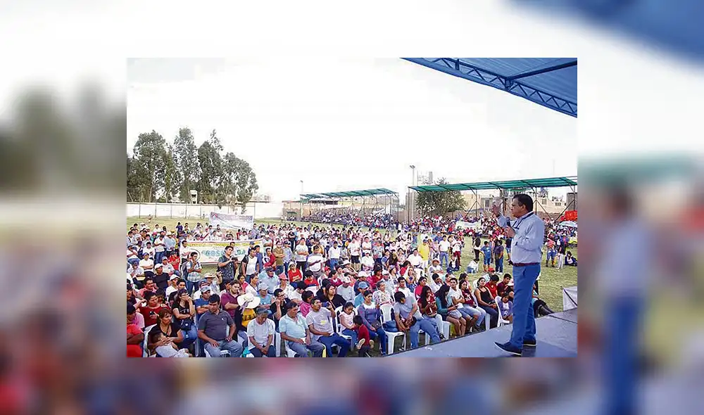 Coscomba será obra del bicentenario porque recibirá a 12 mil familias Coscomba será obra del bicentenario porque recibirá a 12 mil familias
