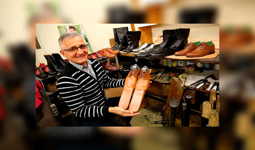 Grigore Lup con su creación. Fuente: Facebook. Grigore Lup con su creación. Fuente: Facebook.