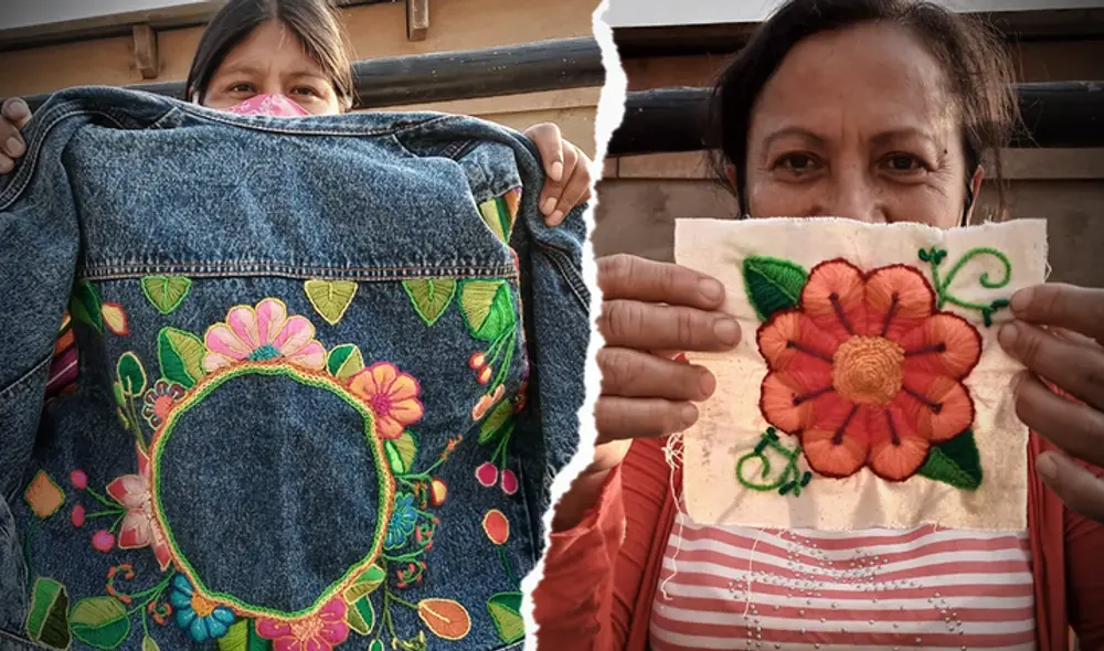 Los trabajo de Iwana maqui-color están inspirados en colores, texturas, formas e imágenes peruanas. Foto: Facebook