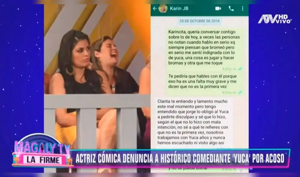 Clara Seminara difunde pruebas contra la esposa de JB por caso 'Yuca' [VIDEO]