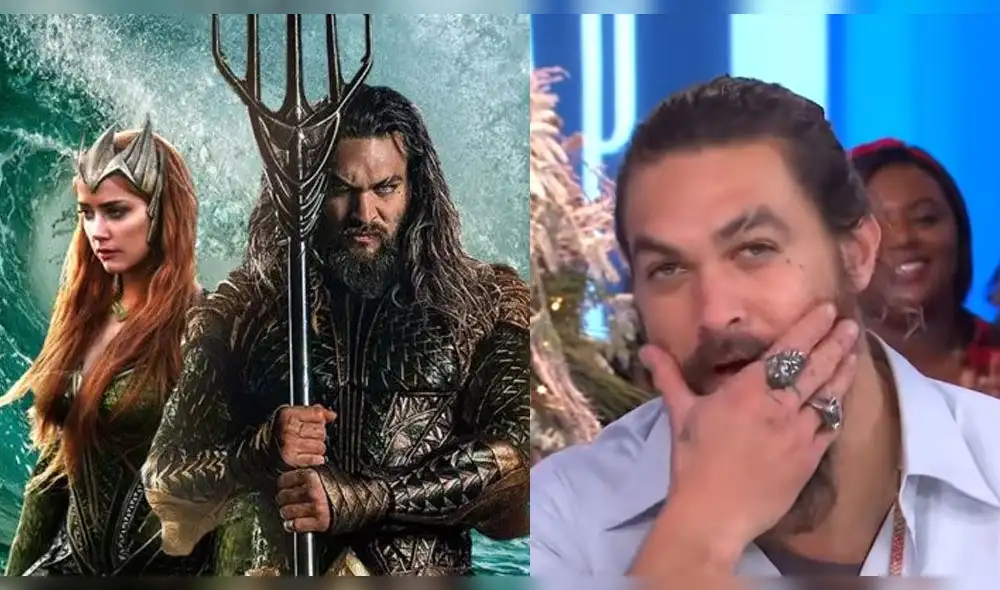 Aquaman: Jason Momoa "decepcionado" de película por corte de escenas [VIDEO]