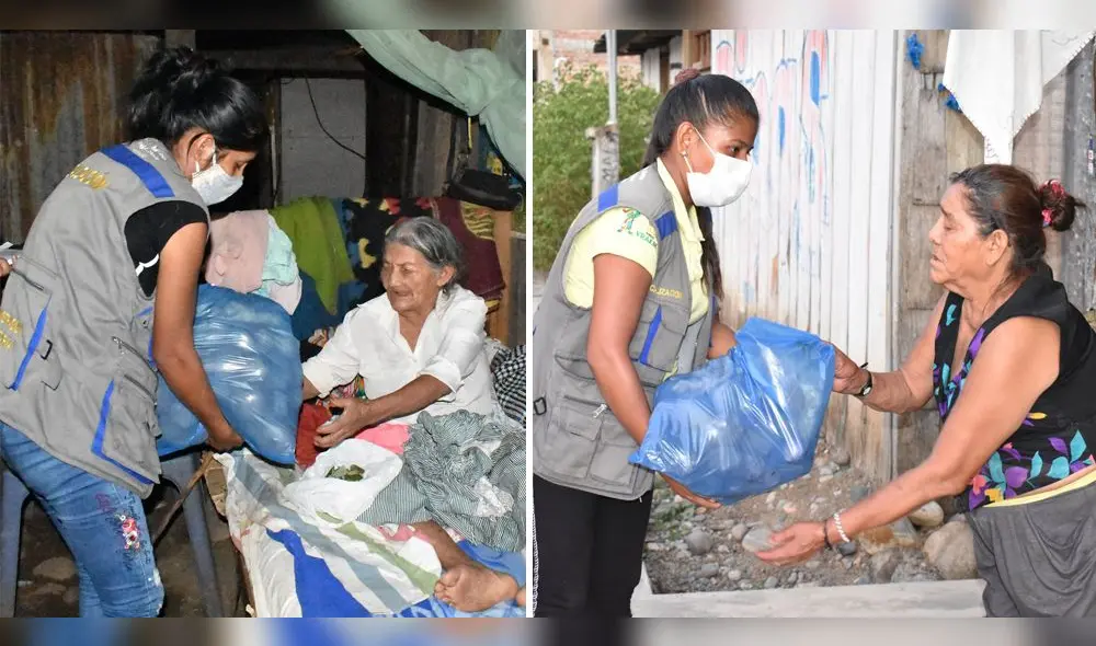 Frutas y verduras fueron entregadas a hogares vulnerables. Frutas y verduras fueron entregadas a hogares vulnerables.