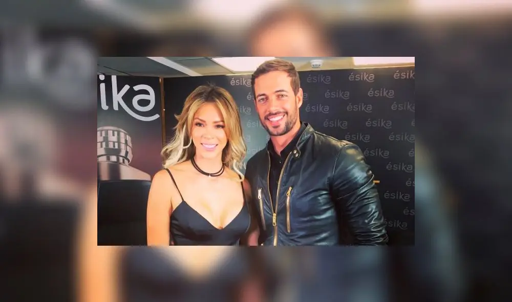 Sheyla Rojas coqueteó con William Levy en plena entrevista| VIDEO