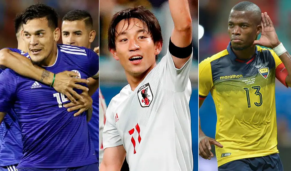 Paraguay-Japón-Ecuador Paraguay-Japón-Ecuador