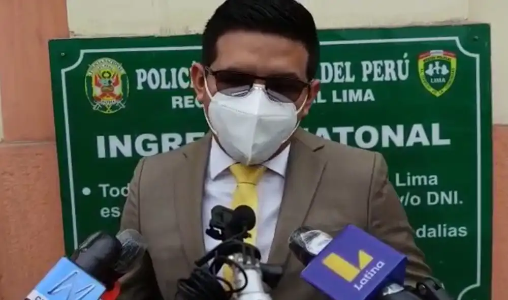 Abogado de Karem Roca. Foto: La República Abogado de Karem Roca. Foto: La República