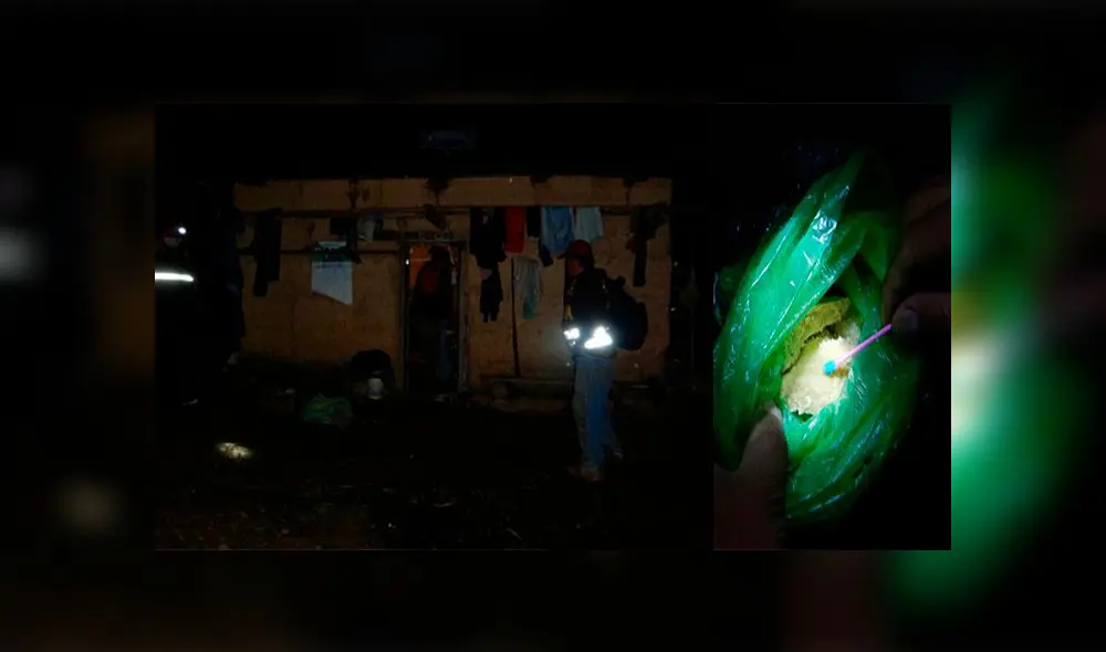 Agentes encontraron el laboratorio clandestino en el centro poblado de Curva Alegre en Puno. Agentes encontraron el laboratorio clandestino en el centro poblado de Curva Alegre en Puno.