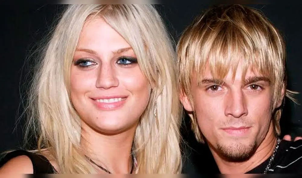 Aaron Carter y Leslie Carter Aaron Carter y Leslie Carter