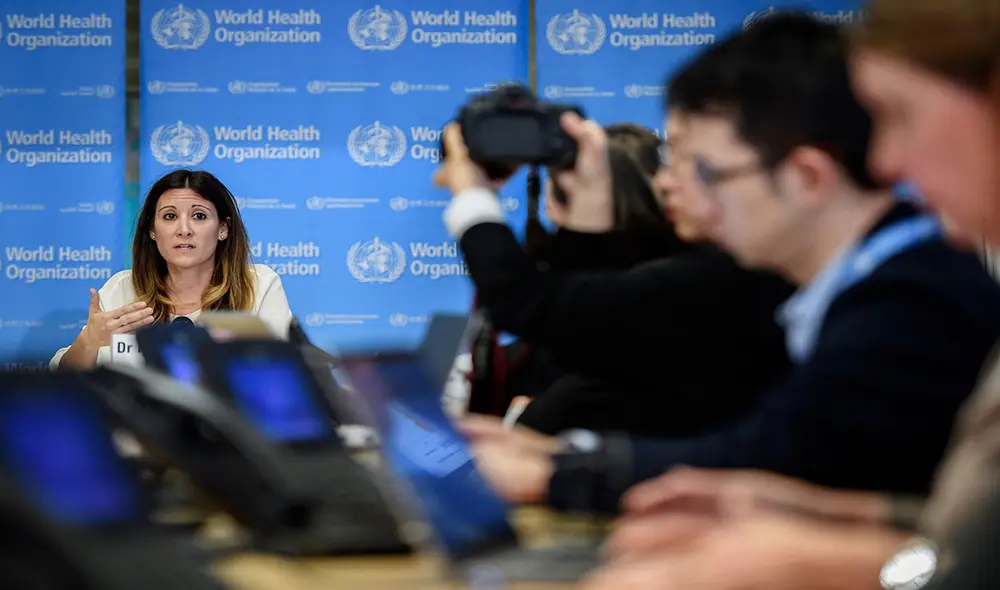 La directora técnica de la OMS para la COVID-19, Maria Van Kerkhove, se pronunció este lunes 12 de octubre. Foto: AFP/referencial La directora técnica de la OMS para la COVID-19, Maria Van Kerkhove, se pronunció este lunes 12 de octubre. Foto: AFP/referencial