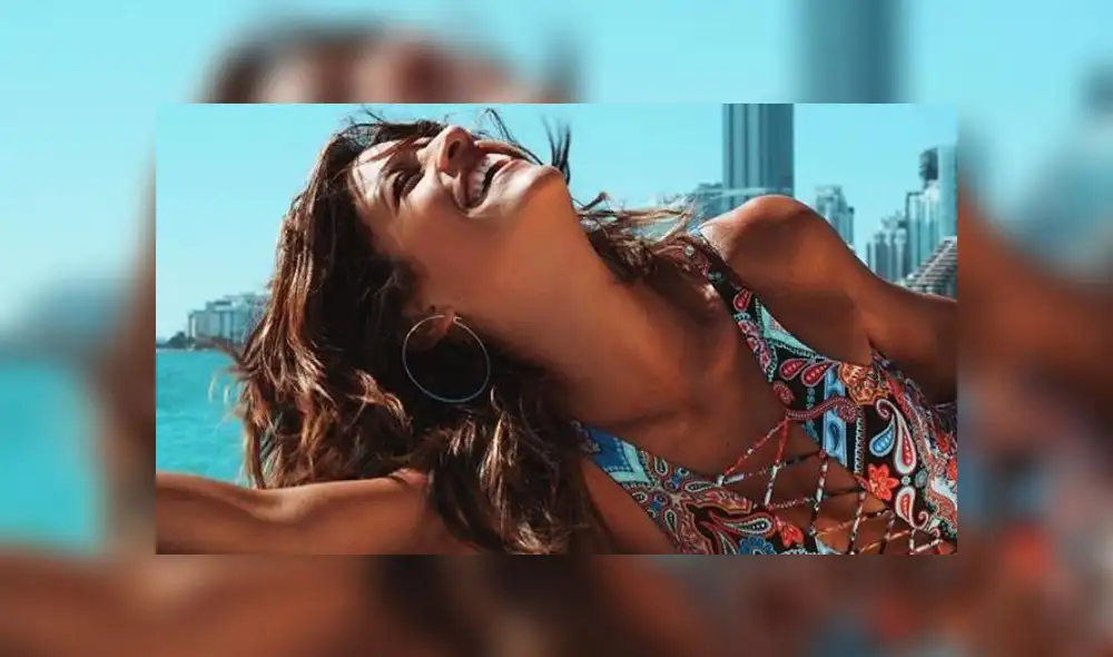 María Pía Copello bromea con "embarazo" para hacer auspicio [VIDEO]