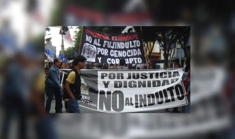 "Indulto a Fujimori es traición al pueblo peruano"