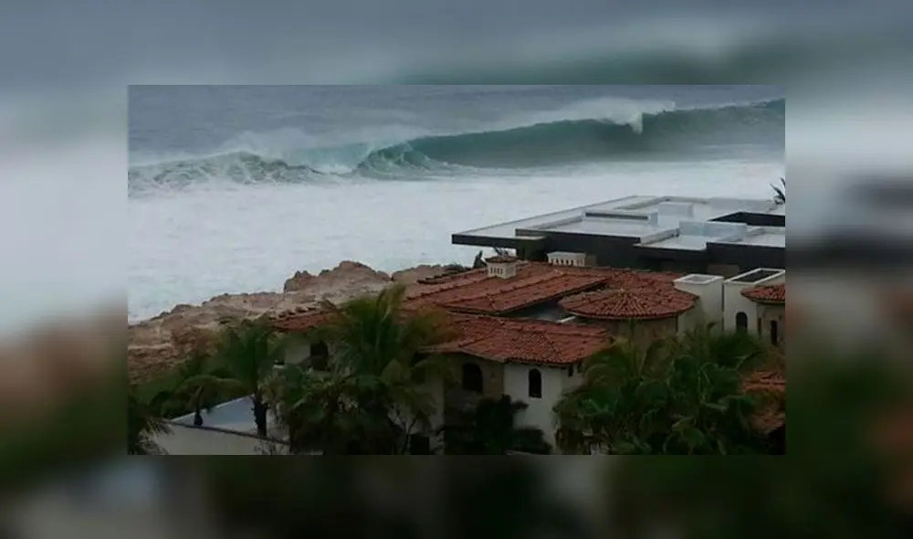 Raymond amenaza la costa de México. Foto: Difusión Raymond amenaza la costa de México. Foto: Difusión