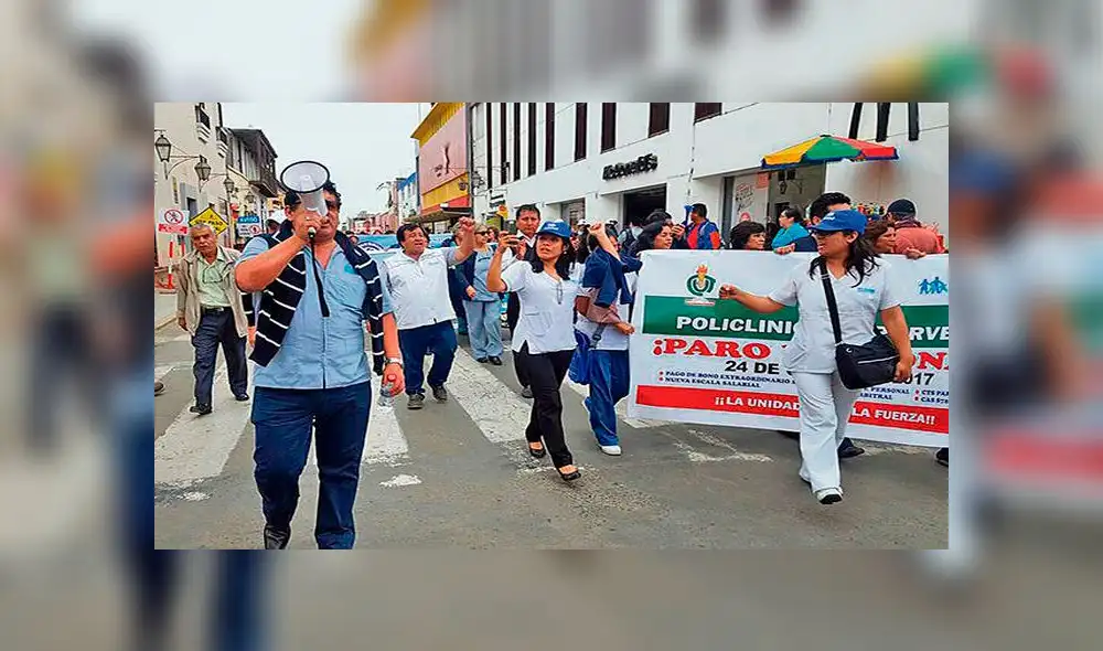Trabajadores EsSalud protestarán frente al Ministerio de Trabajo