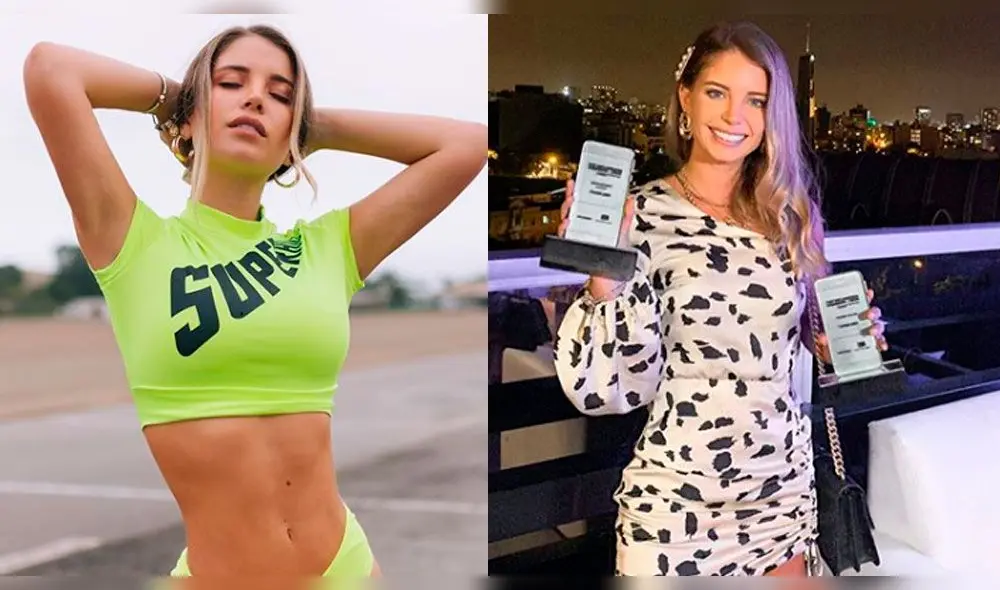 Flavia Laos presume reconocimiento como Celebridad del año Flavia Laos presume reconocimiento como Celebridad del año