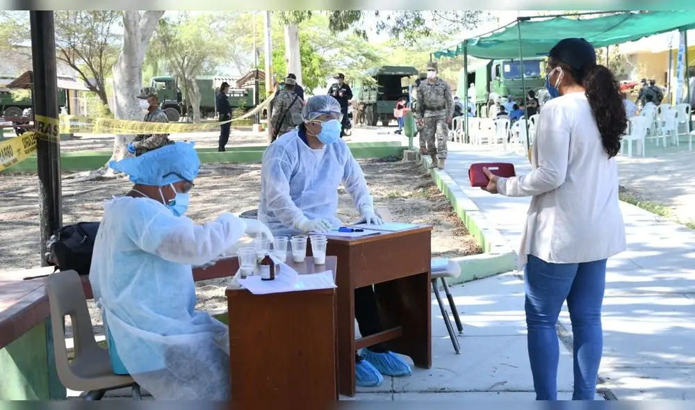 Hubo otras 500 pruebas que quedaon sin realizarse, por falta de ciudadanos. (Foto: Gore Piura) Hubo otras 500 pruebas que quedaon sin realizarse, por falta de ciudadanos. (Foto: Gore Piura)