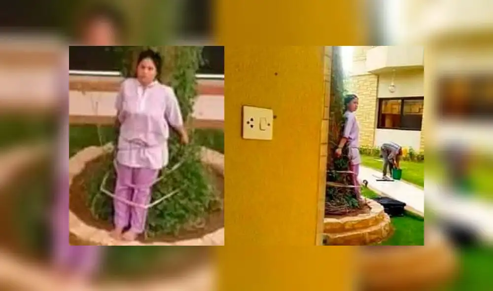 Castigo a empleada del hogar genera indignación en redes sociales [FOTOS]