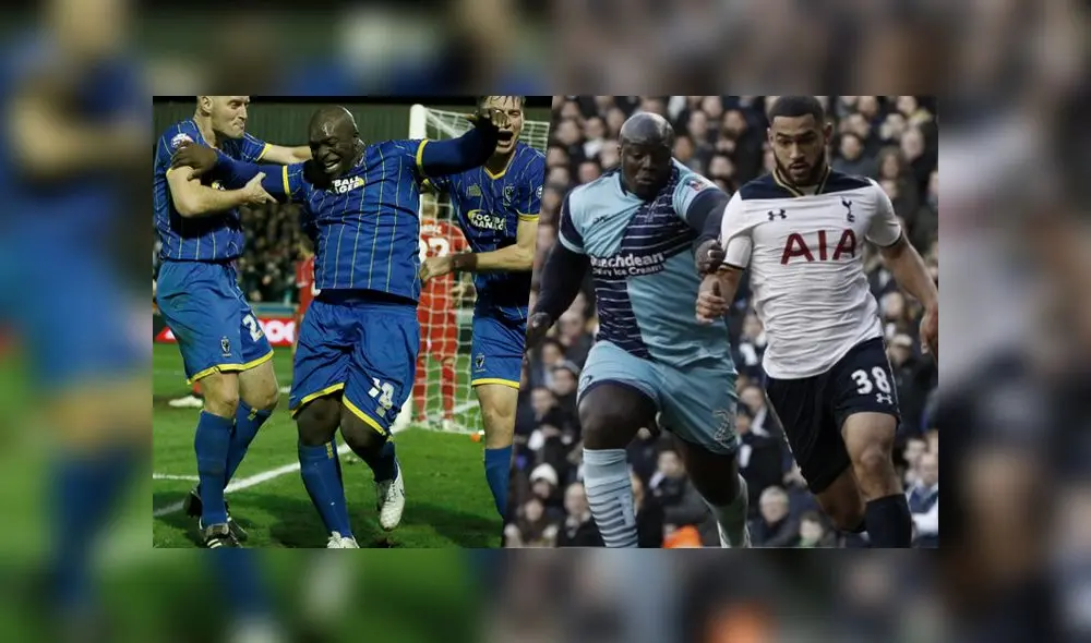 Adebayo Akinfenwa es el jugador sensación del Wycombe Wanderers. Foto: Composición. Adebayo Akinfenwa es el jugador sensación del Wycombe Wanderers. Foto: Composición.