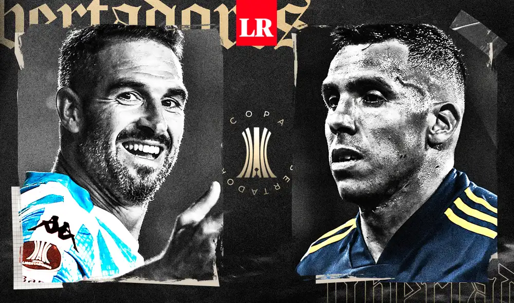 Racing enfrenta a Boca Juniors por la Copa Libertadores 2020. Foto: Composición Fabrizio Oviedo/AFP