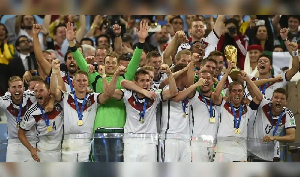 El último torneo internacional que ganaron los teutones fue el Mundial Brasil 2014. Foto: AP.