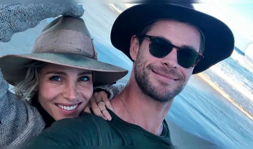 Chris Hemsworth y Elsa Pataky protestan en Australia
