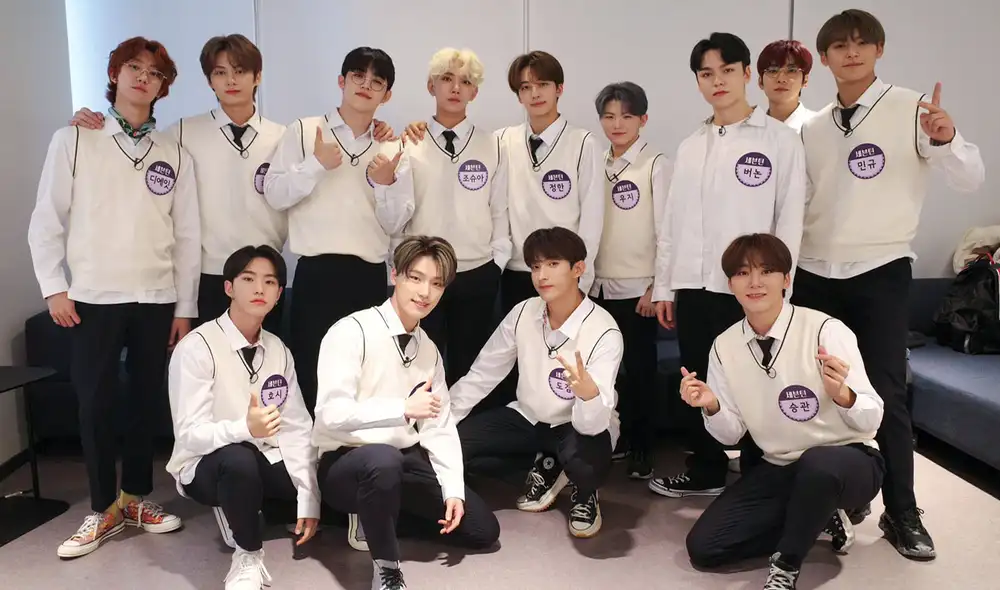 Desliza para ver más fotografías de SEVENTEEN. Foto: Captura Pledis Desliza para ver más fotografías de SEVENTEEN. Foto: Captura Pledis